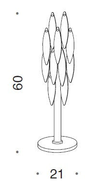 Castlenau Murano Glass Table Lamp - ID 8031