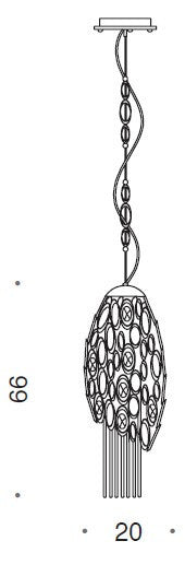 Canning Medium Suspension Pendant - ID 8192