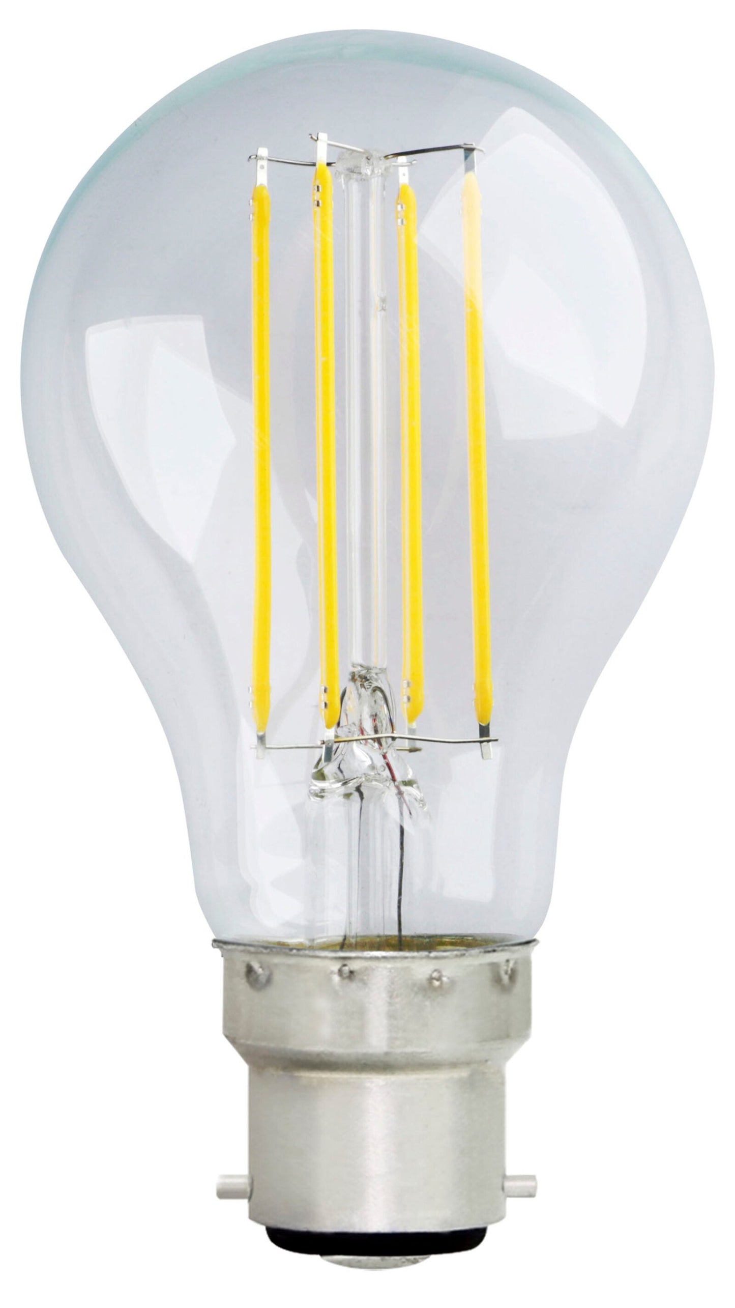 BBL Clear GLS Lamp Warm White 8W LED B22 - ID 13947