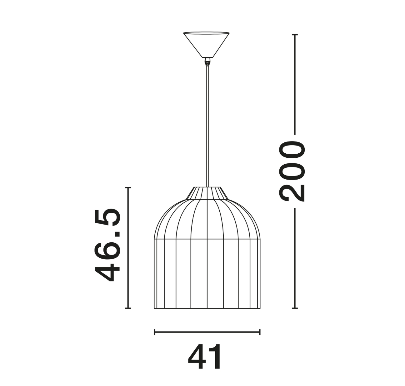 Sari Dome Natural Woven Pendant Light - ID 14812