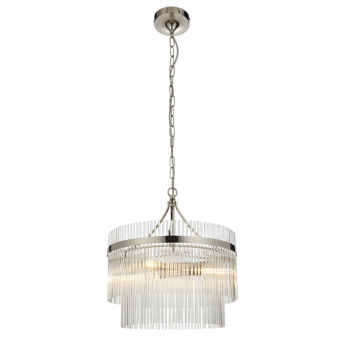 MBL Marie Glass Rod 2 Tier Chandelier - ID 14210