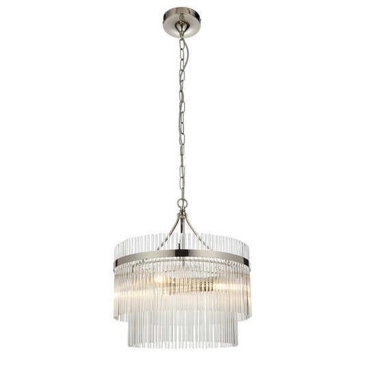MBL Marie Glass Rod 2 Tier Chandelier - ID 14210