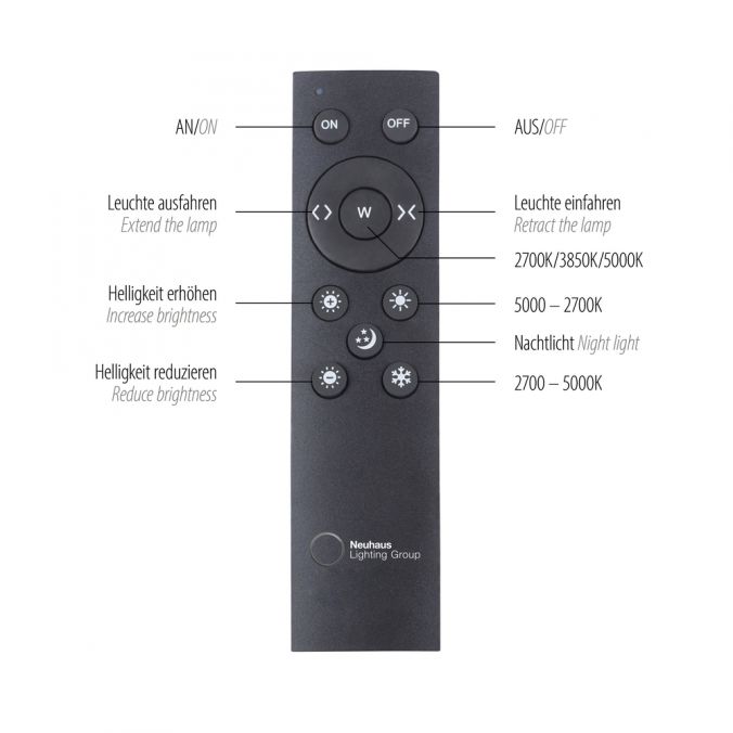 Remote Controller for LED Ceiling Light