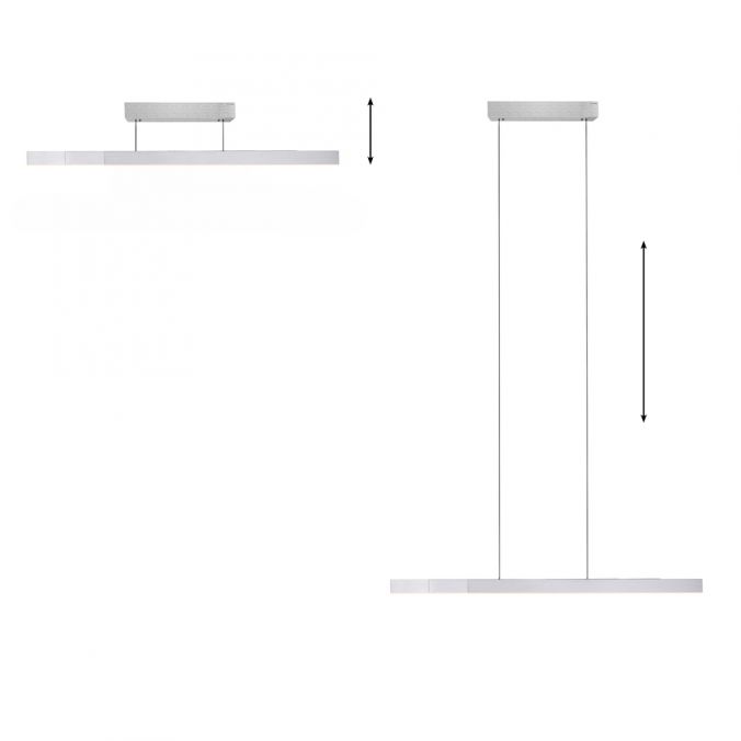 MOTRIS Remote-Controlled Adjustable LED Ceiling Light