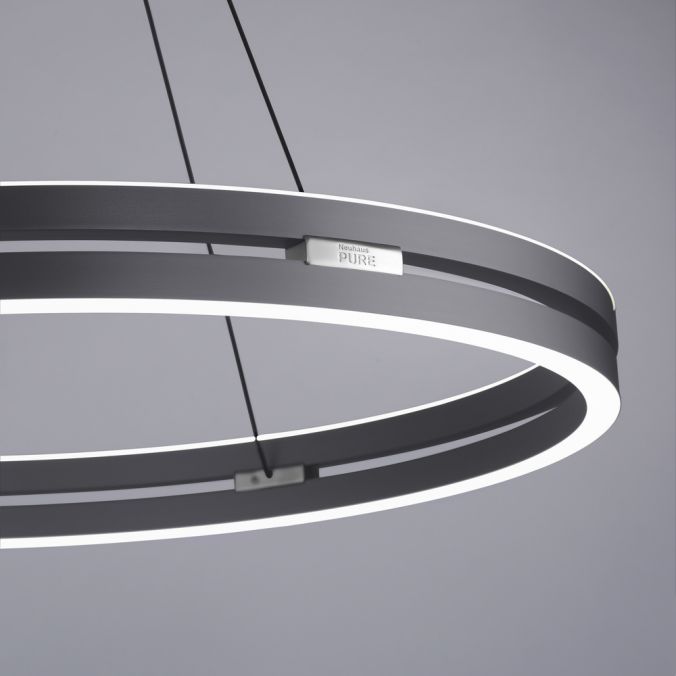 ELO Remote Controlled 70cm Height Adjustable Ring Pendant