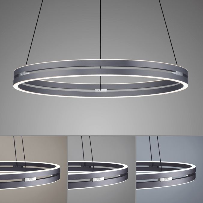 ELO Remote Controlled 70cm Height Adjustable Ring Pendant