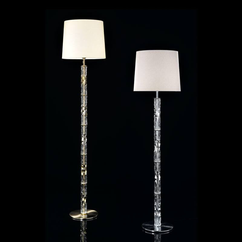 Becton Murano Glass  Floor Lamp Height 168cm - ID 8066