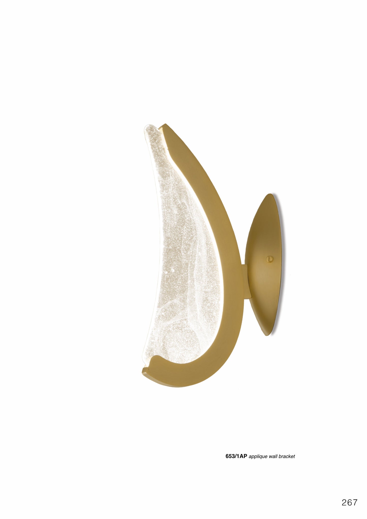ANGEL Wall Brushed Matt Gold - ID 11854