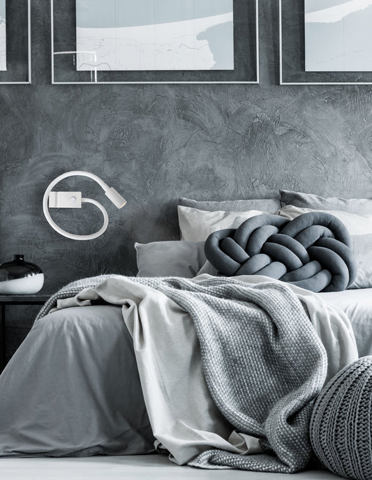 White Flexible LED Bedside Wall Light - ID 8589