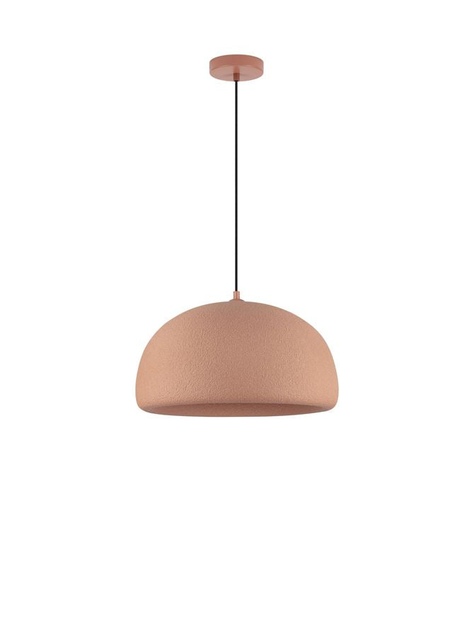 DAV Stone Red Polyurethane Natural Form Medium Pendant - ID 14496