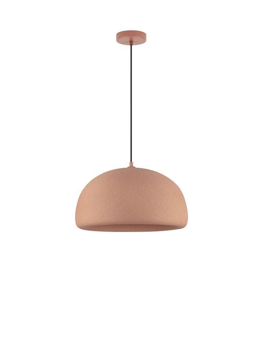 DAV Stone Red Polyurethane Natural Form Medium Pendant - ID 14496
