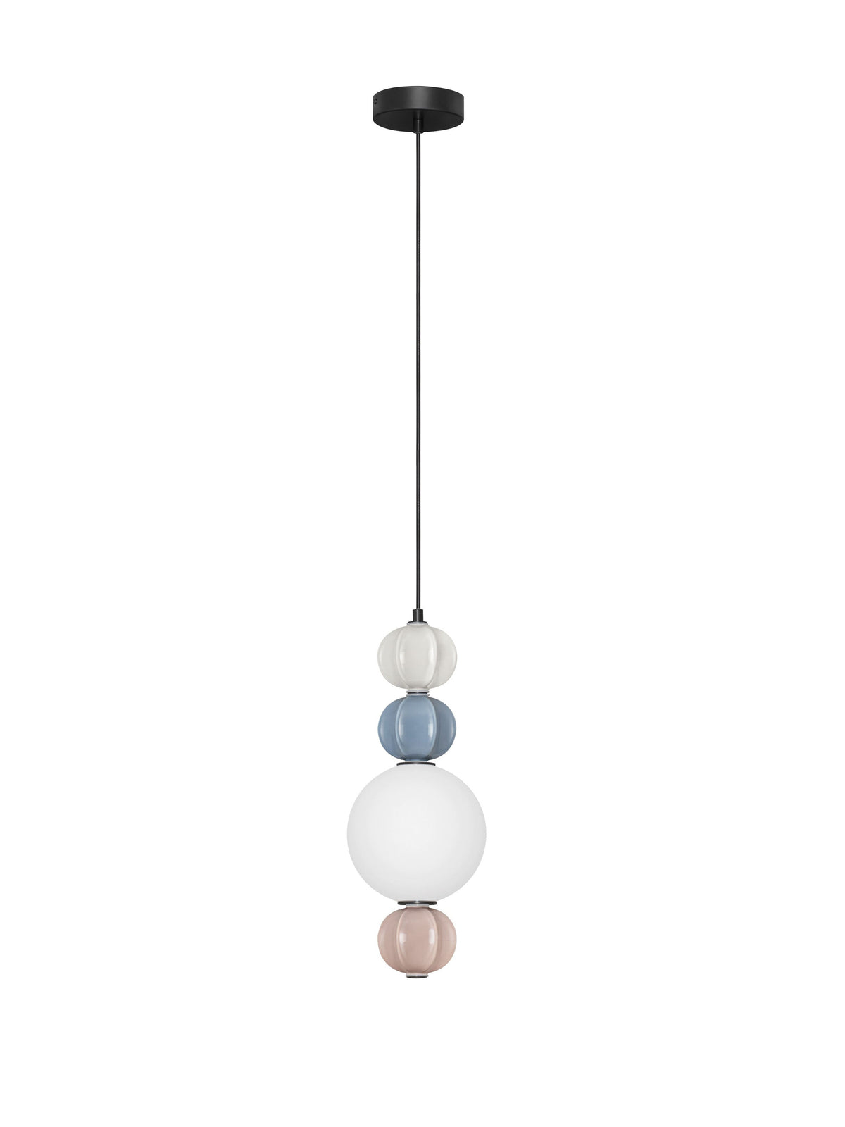 AZZ Ceramic and Glass Abstract Sphere Single Pendant - ID 14744