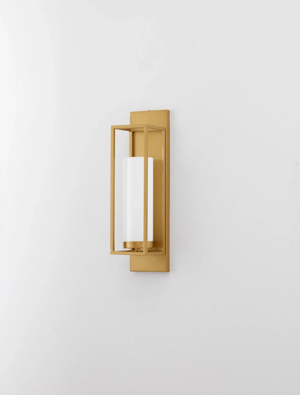 ULI Gold & Opal Glass Wall Light - ID 14820