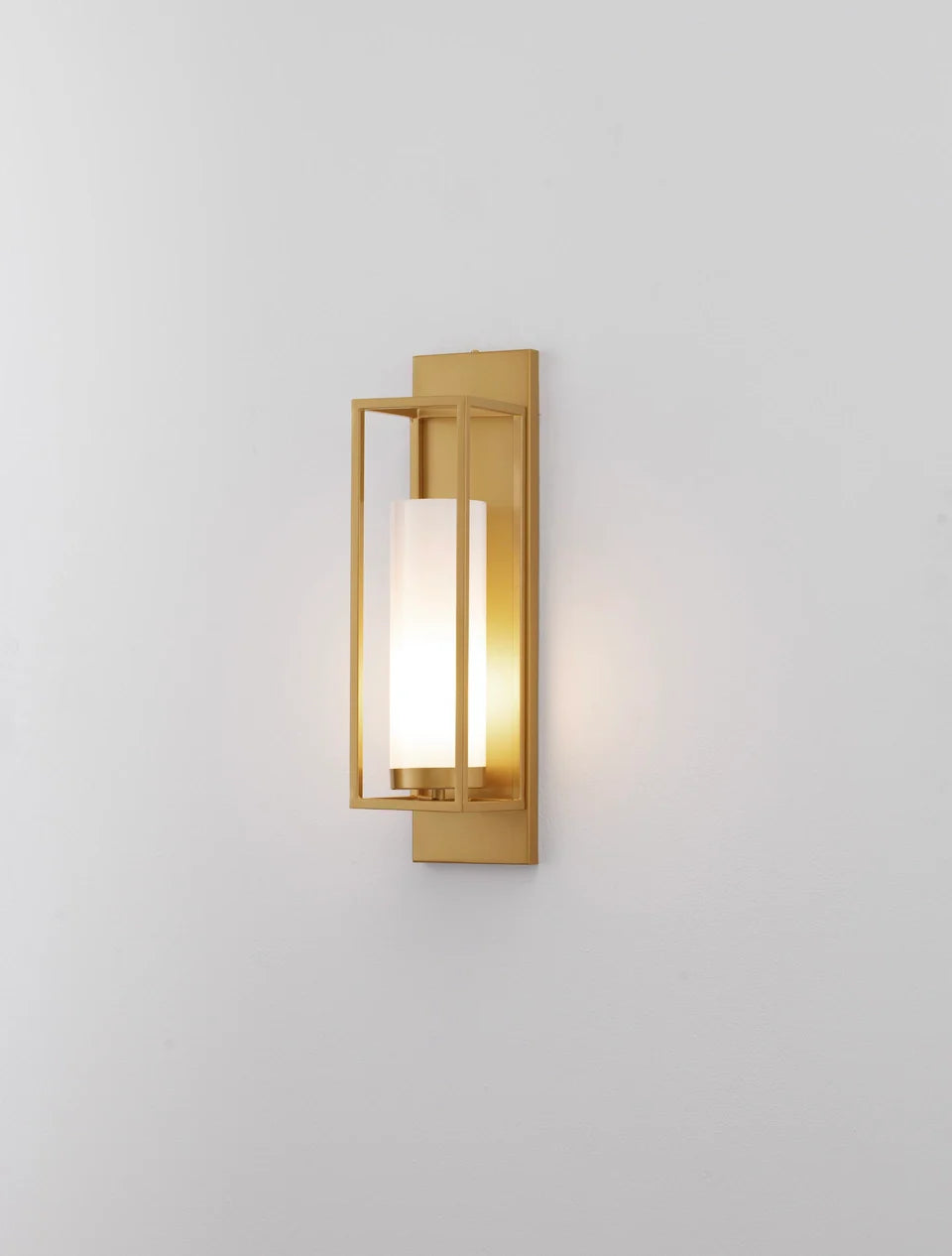 ULI Gold & Opal Glass Wall Light - ID 14820