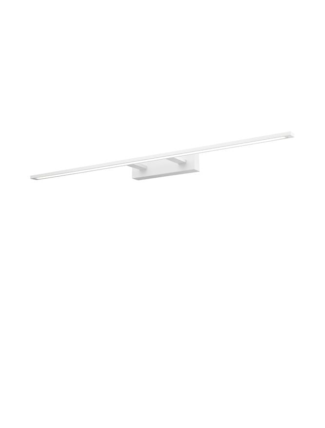 LIV 96cm White Twin Arm LED Bathroom Wall Light - ID 10985
