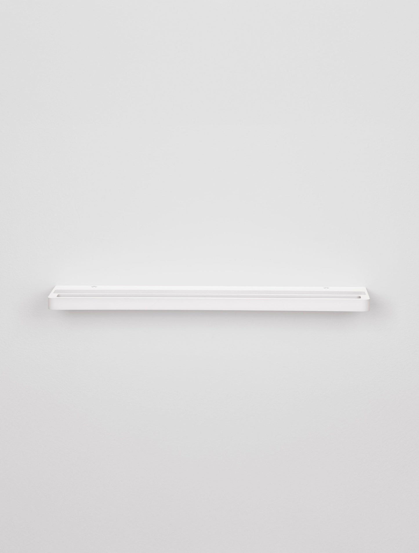 ALO Sandy White Sleek Decorative Wall Light With Gully Detail - ID 14822