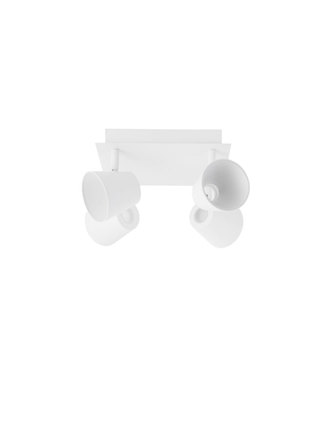 BAG Sandy White Metal Four Lamp Spotlight With Concealed Light Source  - ID 11065 - limited stock