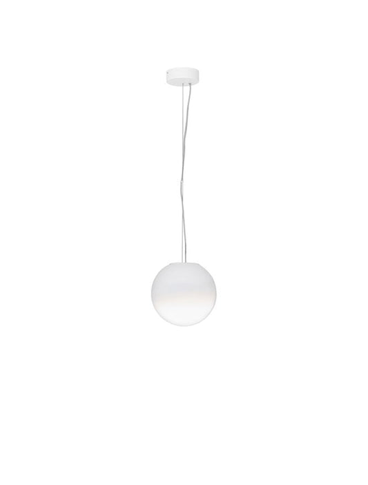 BOL Small 20cm Ethereal Gradient White Glass Pendant  - ID 14128