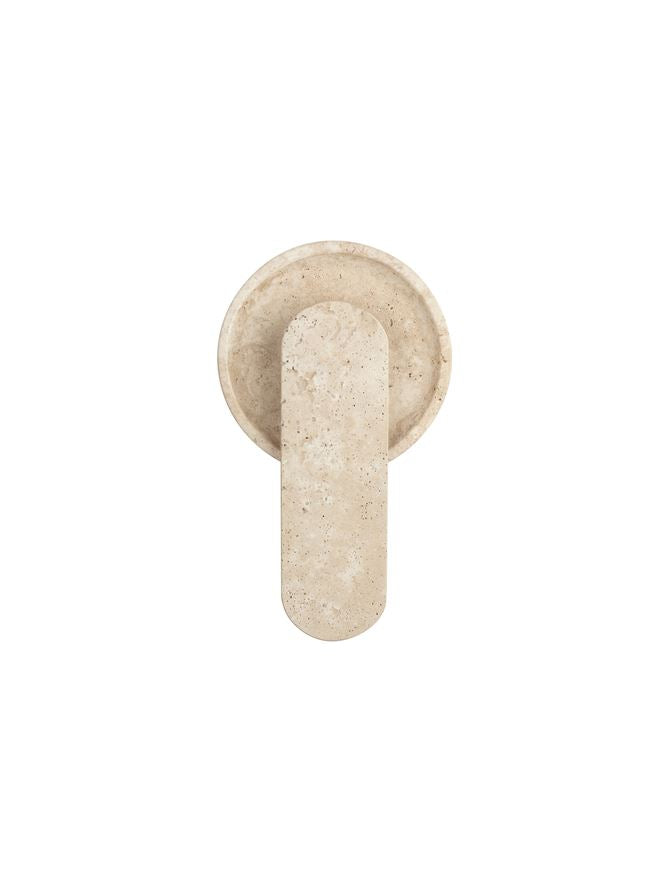 MAV Yellow Travertine Layered Wall Light - ID 14107