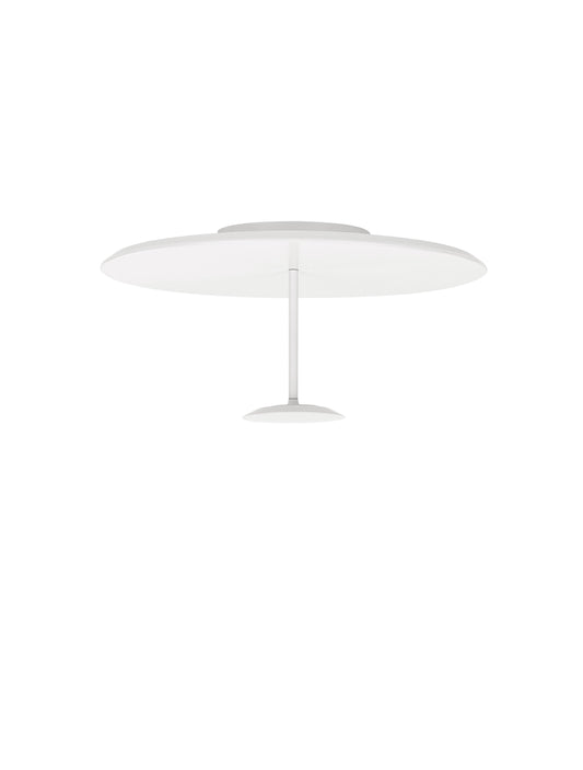 IMA Sandy White Medium Semi-Flush Ceiling Light - ID 14817