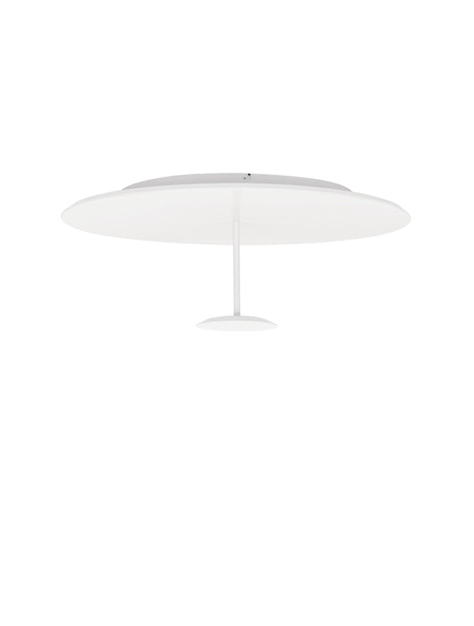 IMA Sandy White Large Semi-Flush Ceiling Light - ID 14818