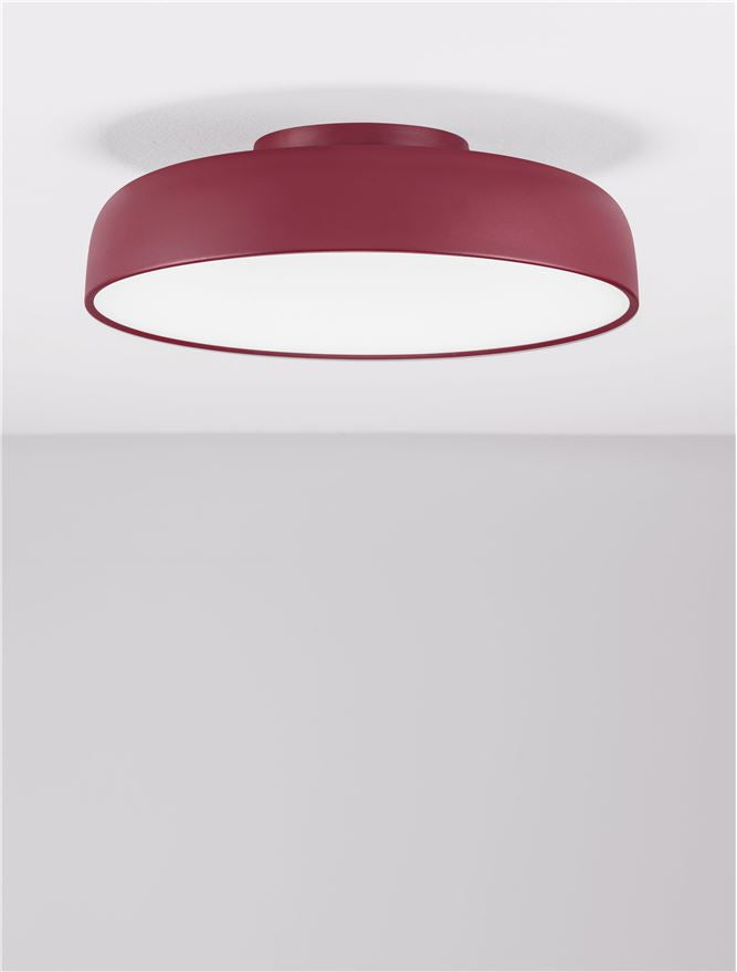 NOE Bordeaux 50cm Deep Bowl LED Flush Ceiling Light - ID 14576