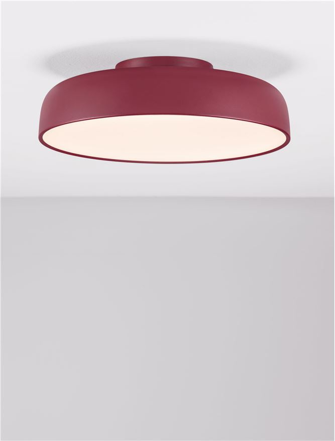 NOE Bordeaux 50cm Deep Bowl LED Flush Ceiling Light - ID 14576