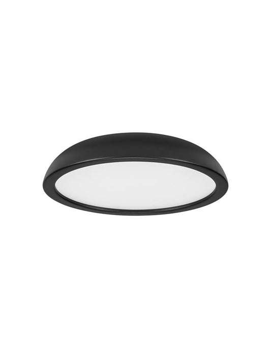 FEL Sandy Black 45cm LED Flush Ceiling Light - ID 14565