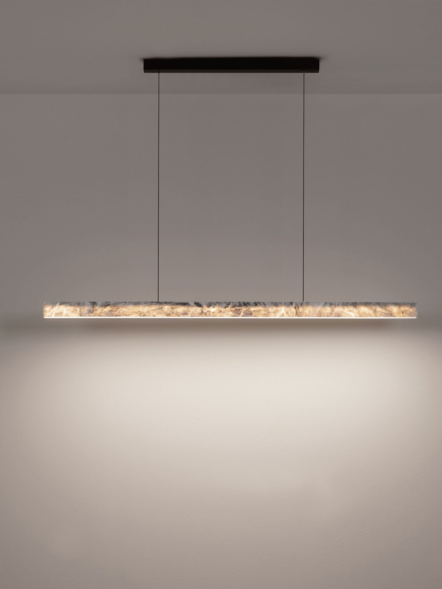 VAL Natural Marble Stone Linear Pendant - ID 14343