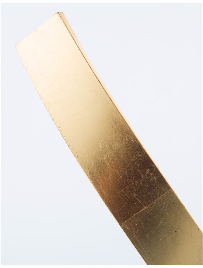 LEO Gold Leaf & Acrylic Vertical Twist Floor Lamp - ID 10468 - DISCONTINUED