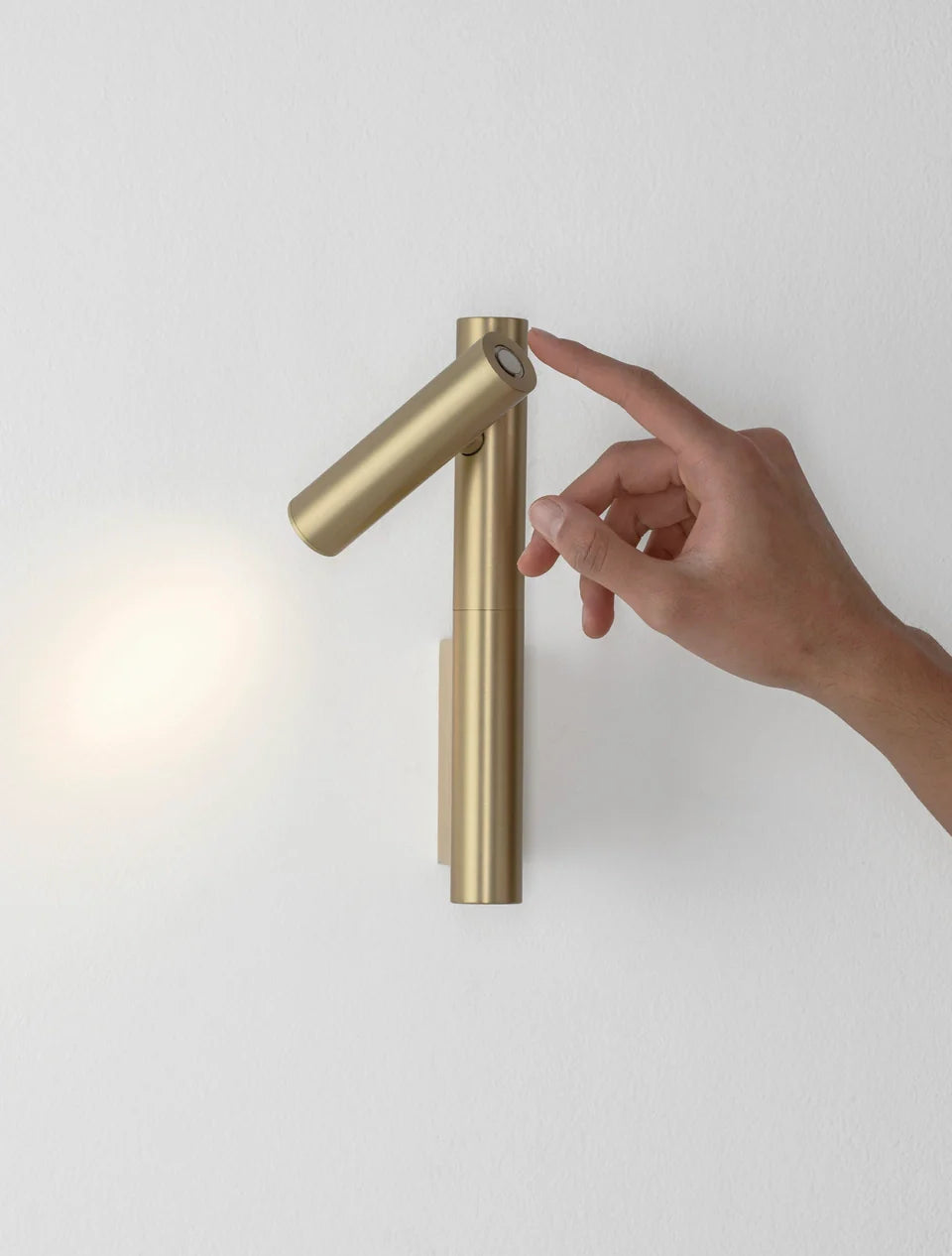 ORC Gold Adjustable Wall Light With 3 Step Touch Dim - ID 14825