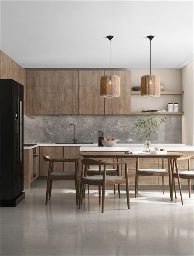 ABB Natural Pendant with Blue & Yellow Rope Detail  - ID 13599