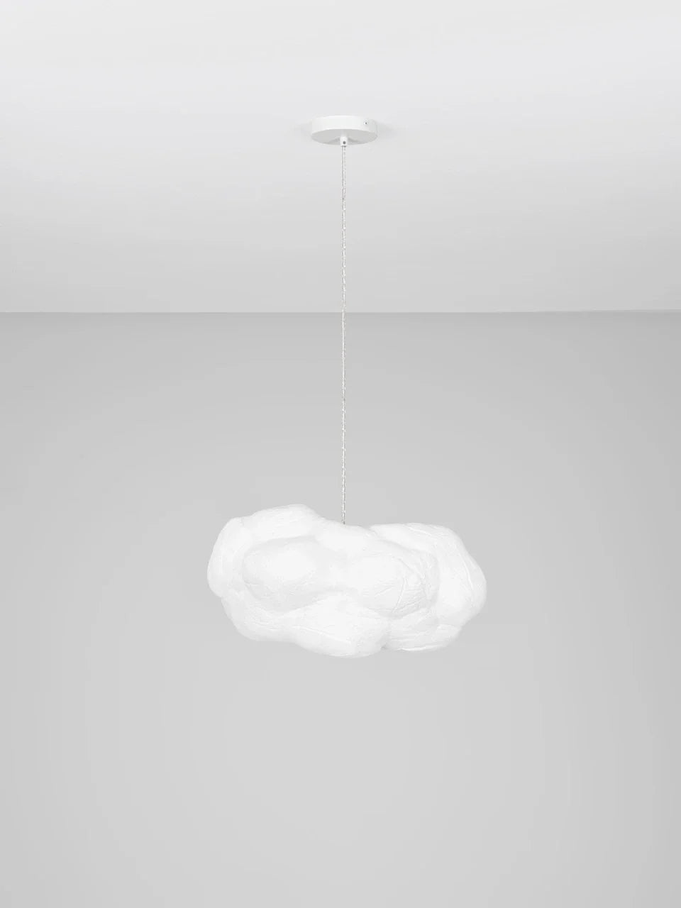 CLOUD 50cm Cotton & Artificial Silk Pendant - ID 15067