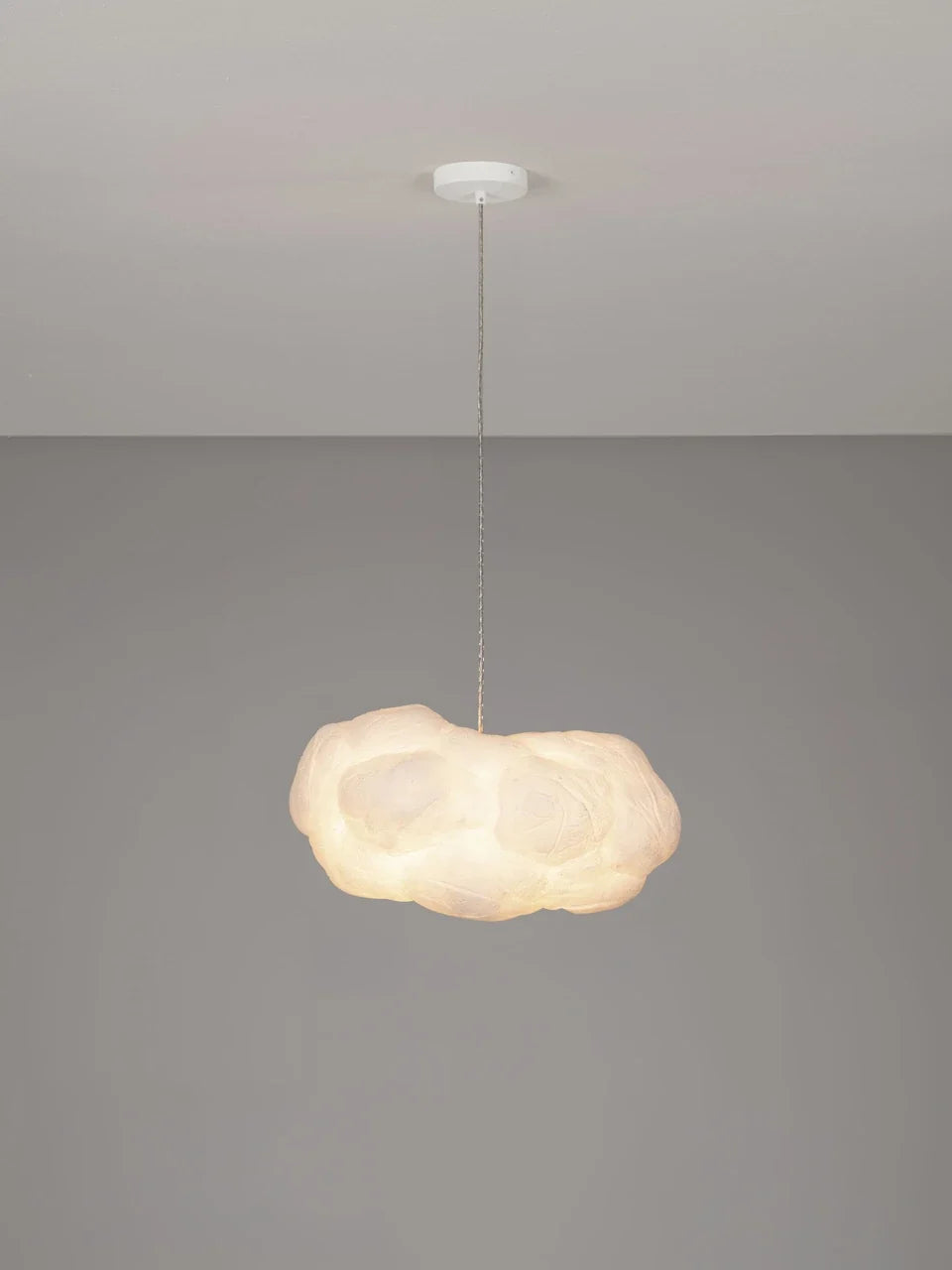 CLOUD 50cm Cotton & Artificial Silk Pendant - ID 15067