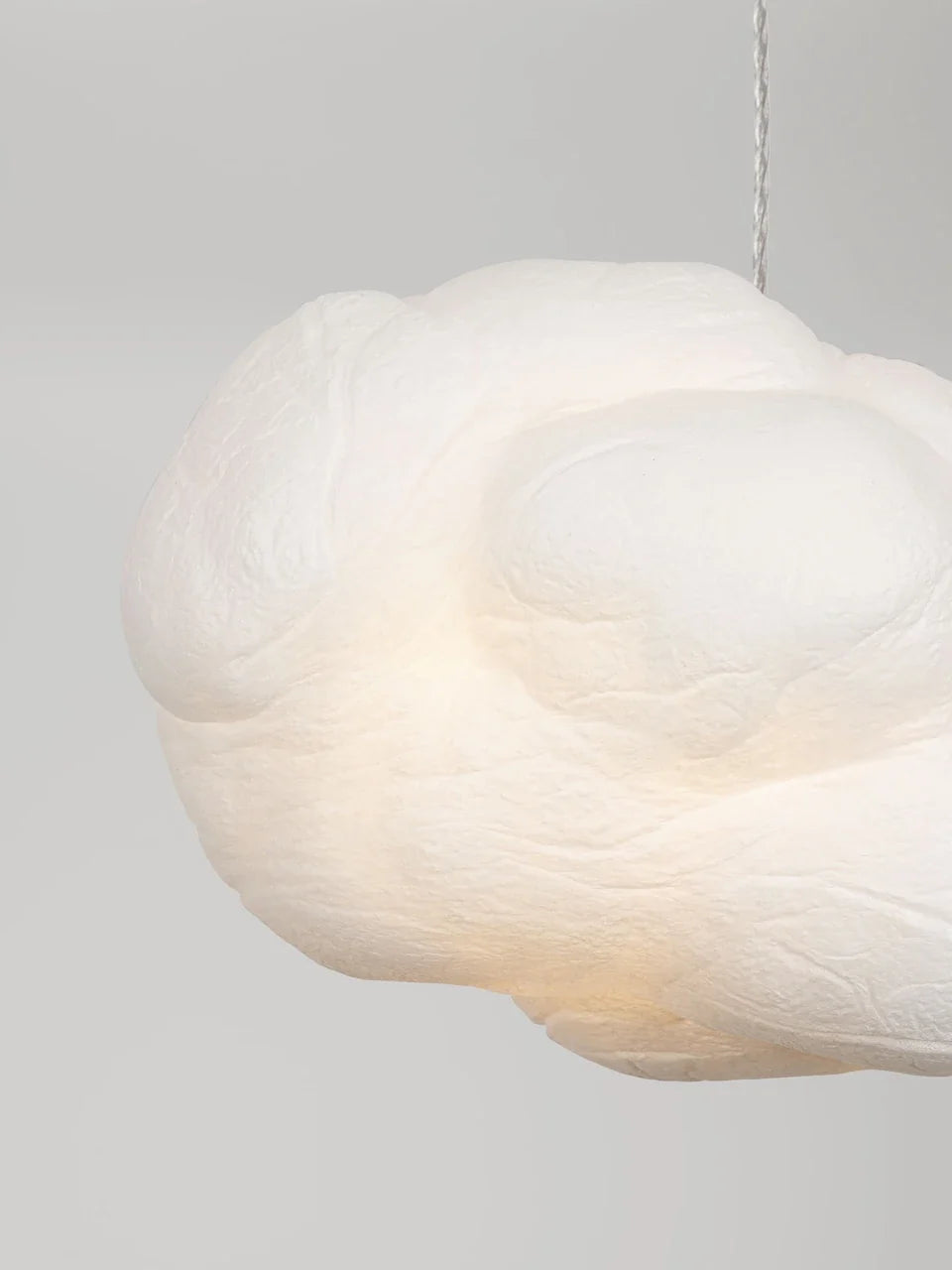 CLOUD 50cm Cotton & Artificial Silk Pendant - ID 15067