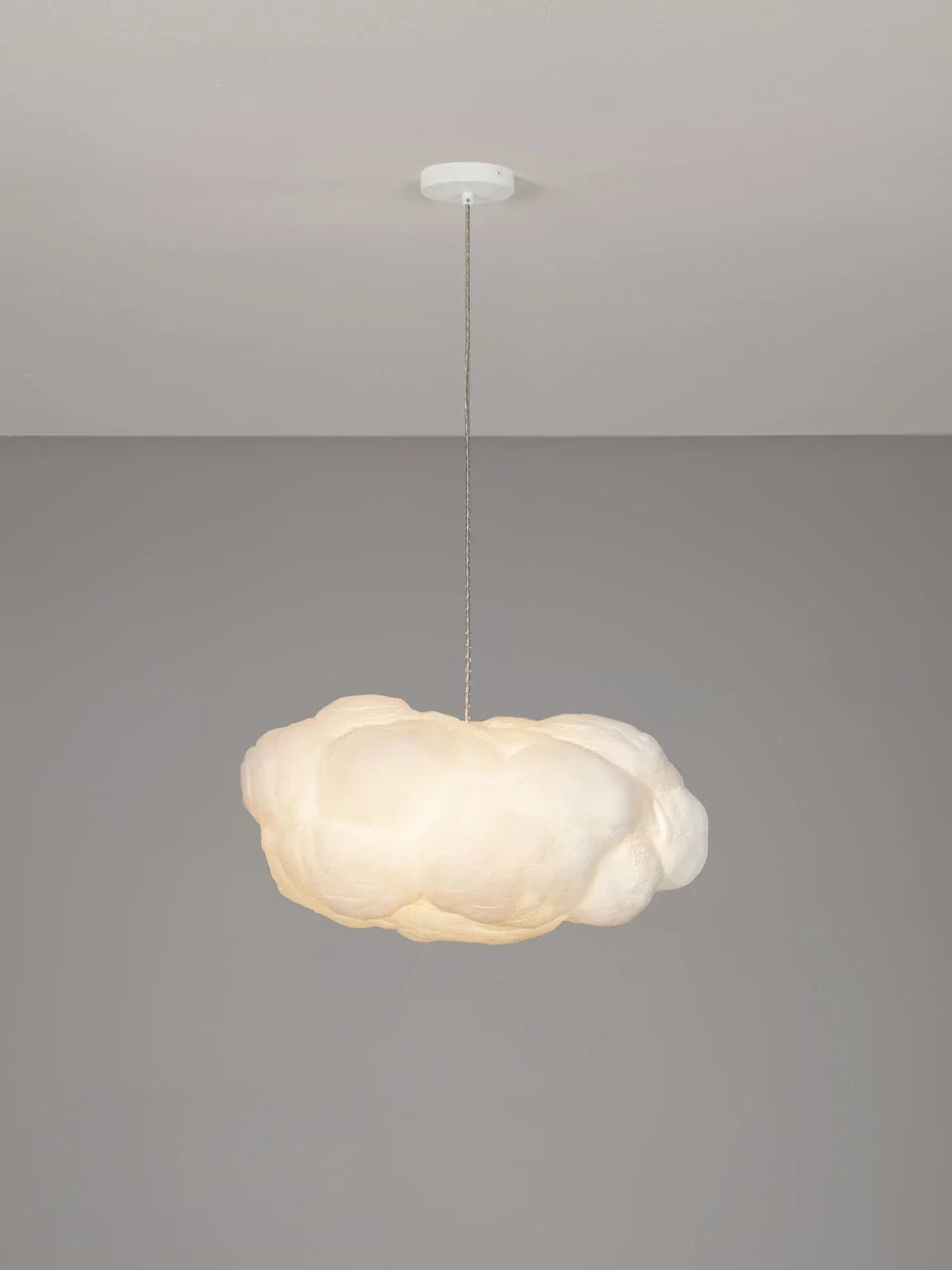 CLOUD 60cm Cotton & Artificial Silk Pendant - ID 15068