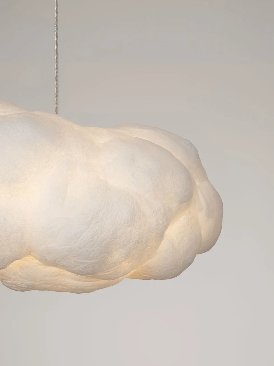 CLOUD 60cm Cotton & Artificial Silk Pendant - ID 15068