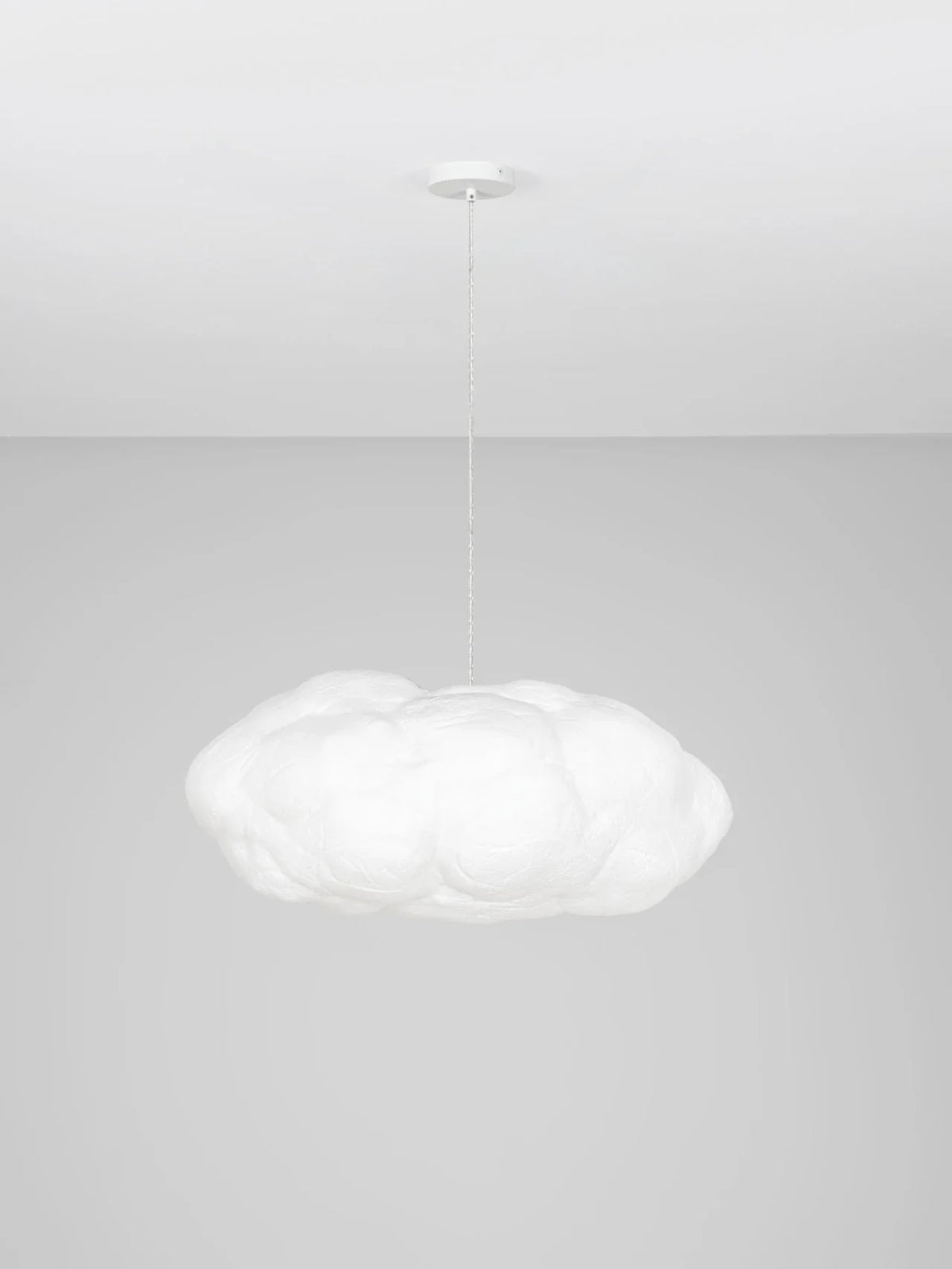 CLOUD 80cm Cotton & Artificial Silk Pendant - ID 15069