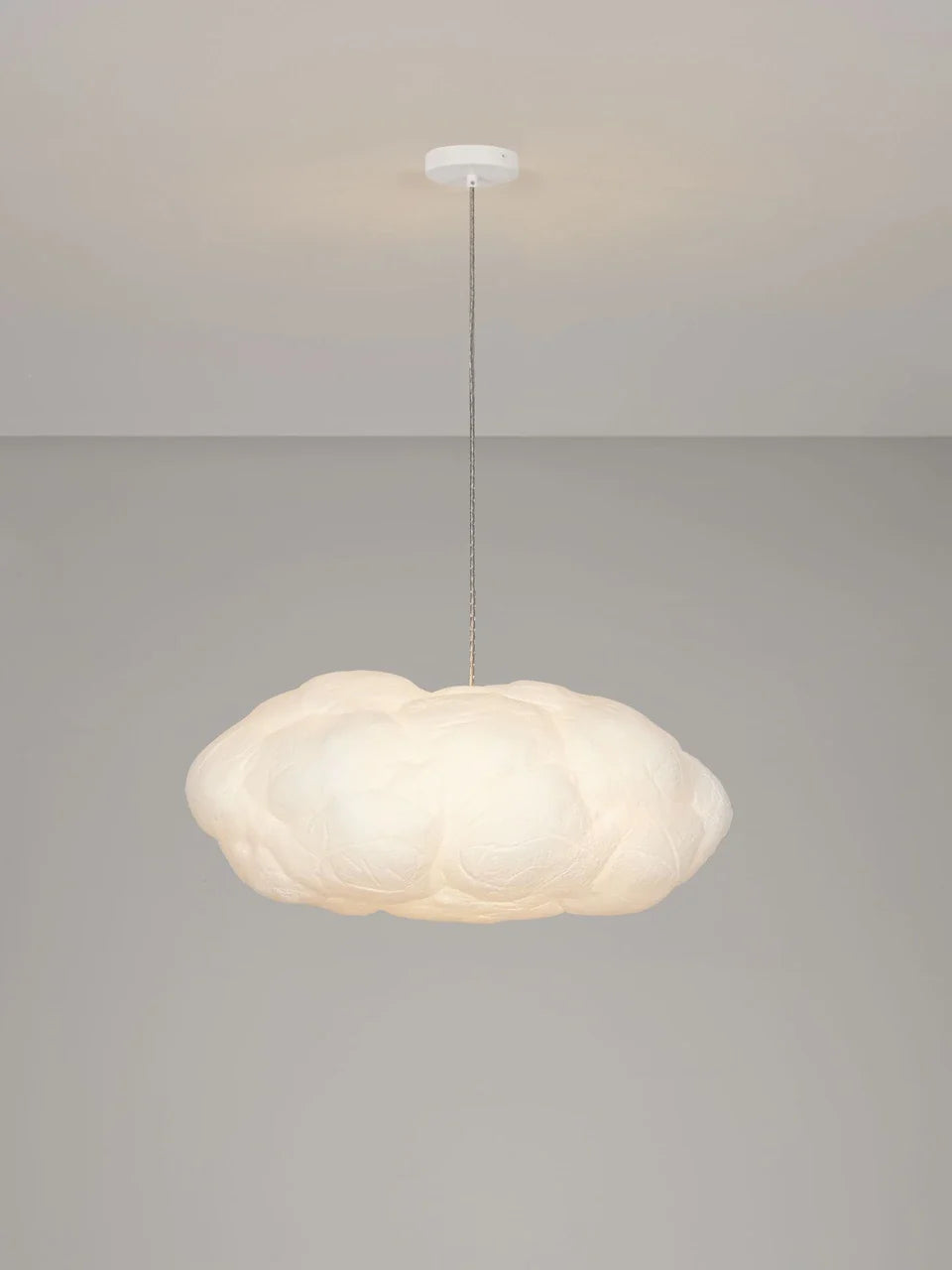 CLOUD 80cm Cotton & Artificial Silk Pendant - ID 15069