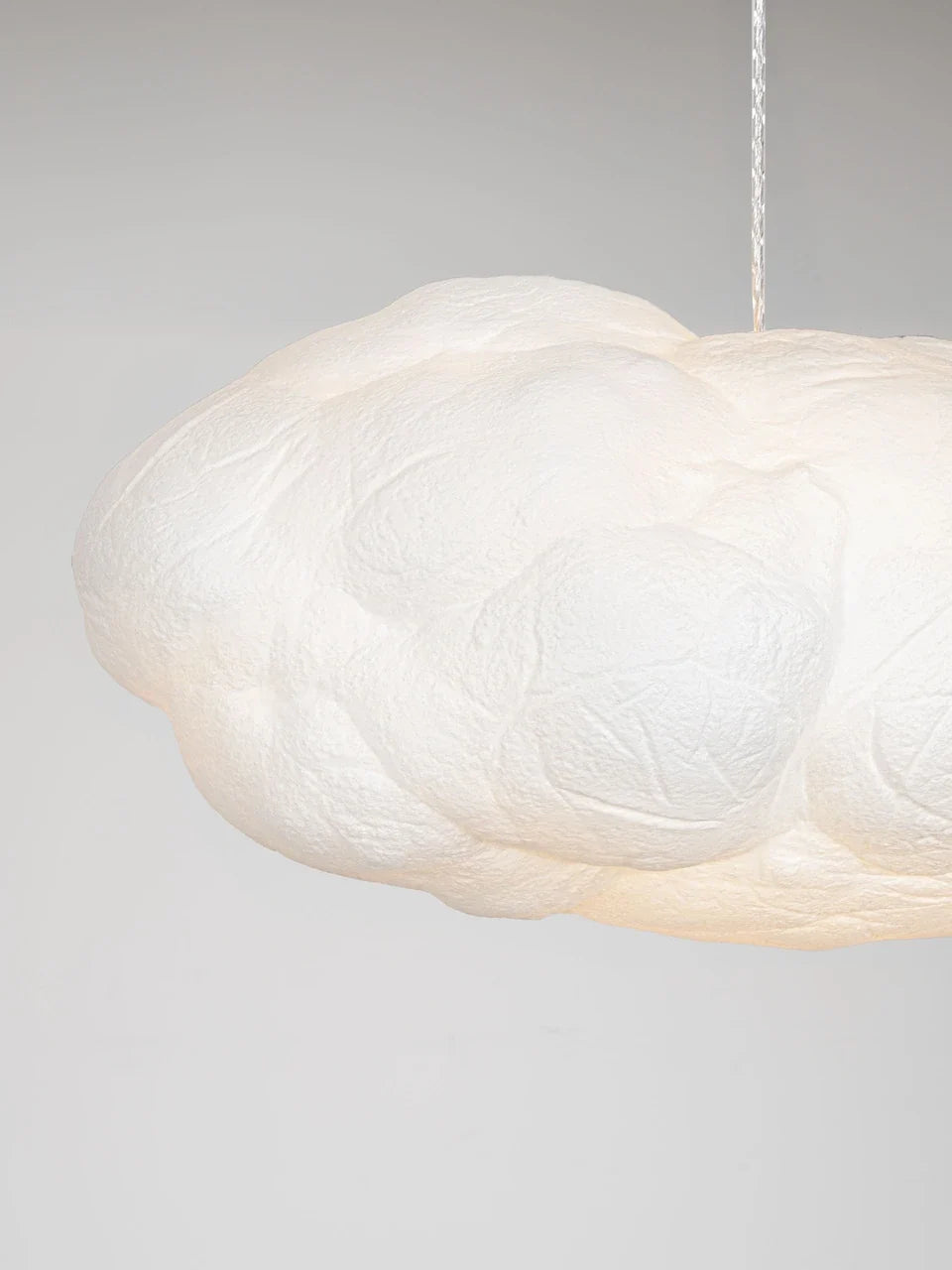 CLOUD 80cm Cotton & Artificial Silk Pendant - ID 15069
