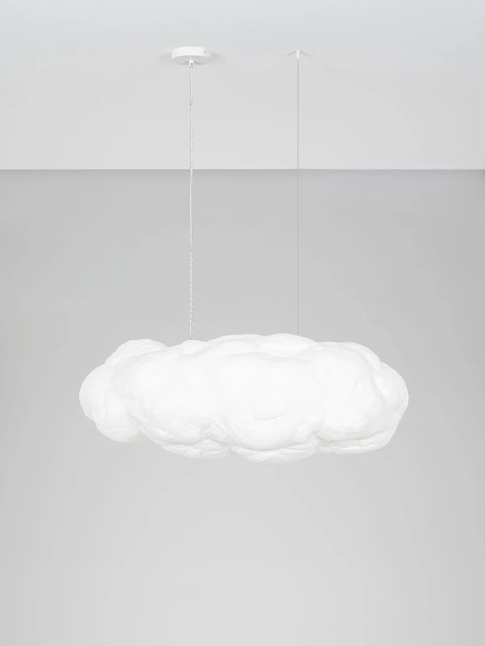CLOUD 100cm Cotton & Artificial Silk Pendant - ID 15070