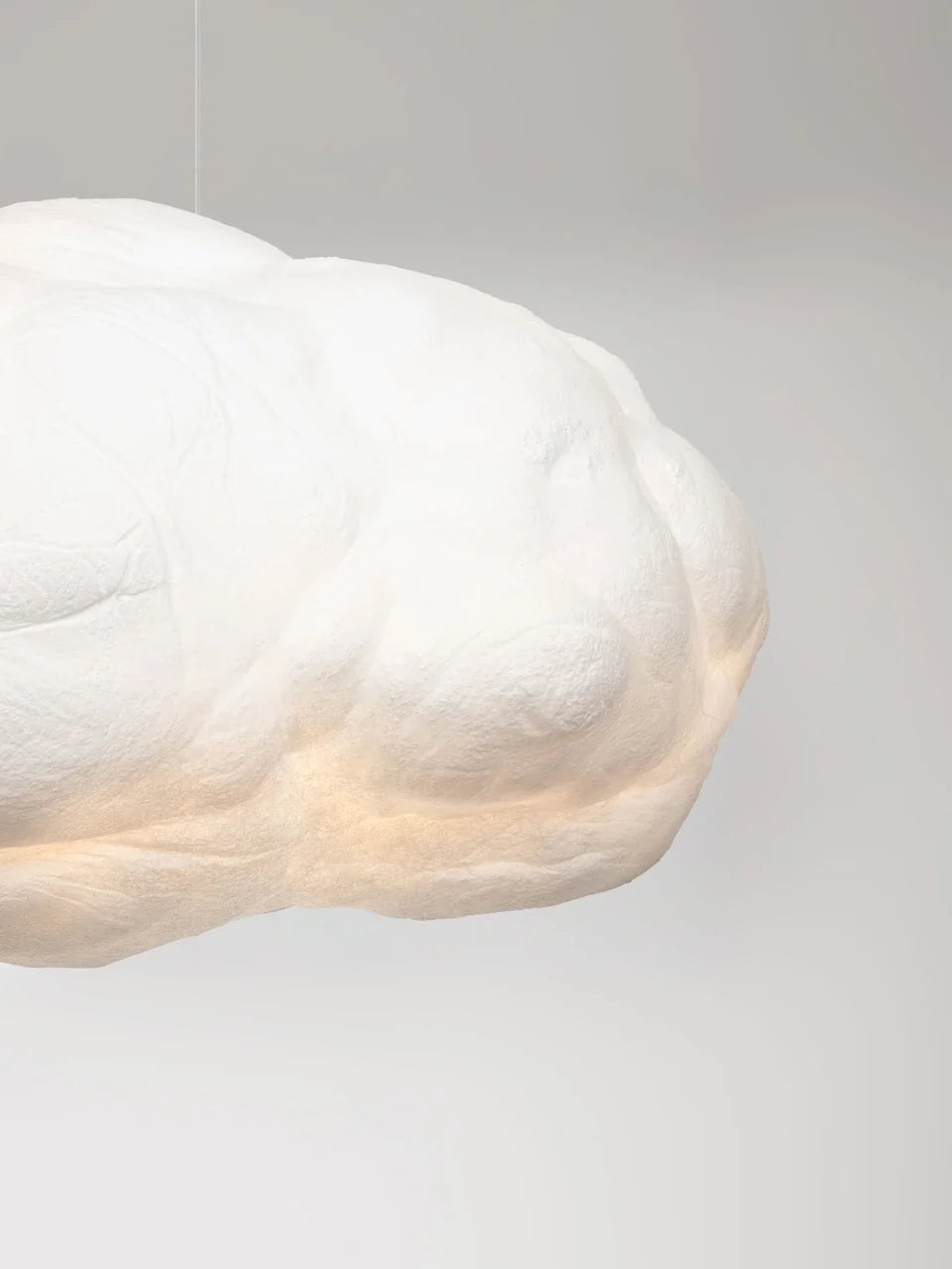 CLOUD 100cm Cotton & Artificial Silk Pendant - ID 15070