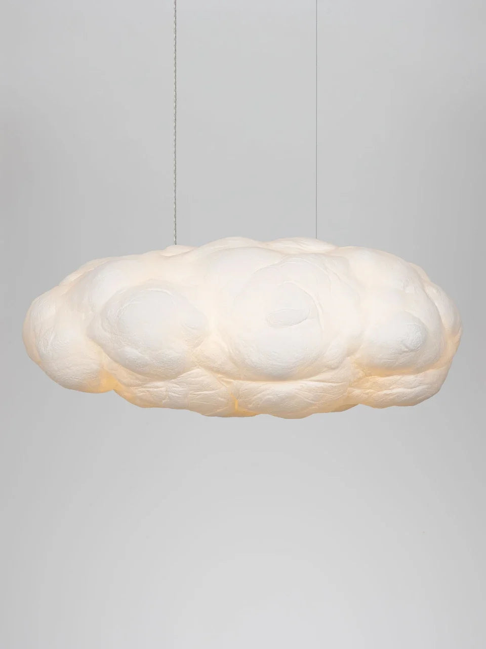 CLOUD 100cm Cotton & Artificial Silk Pendant - ID 15070