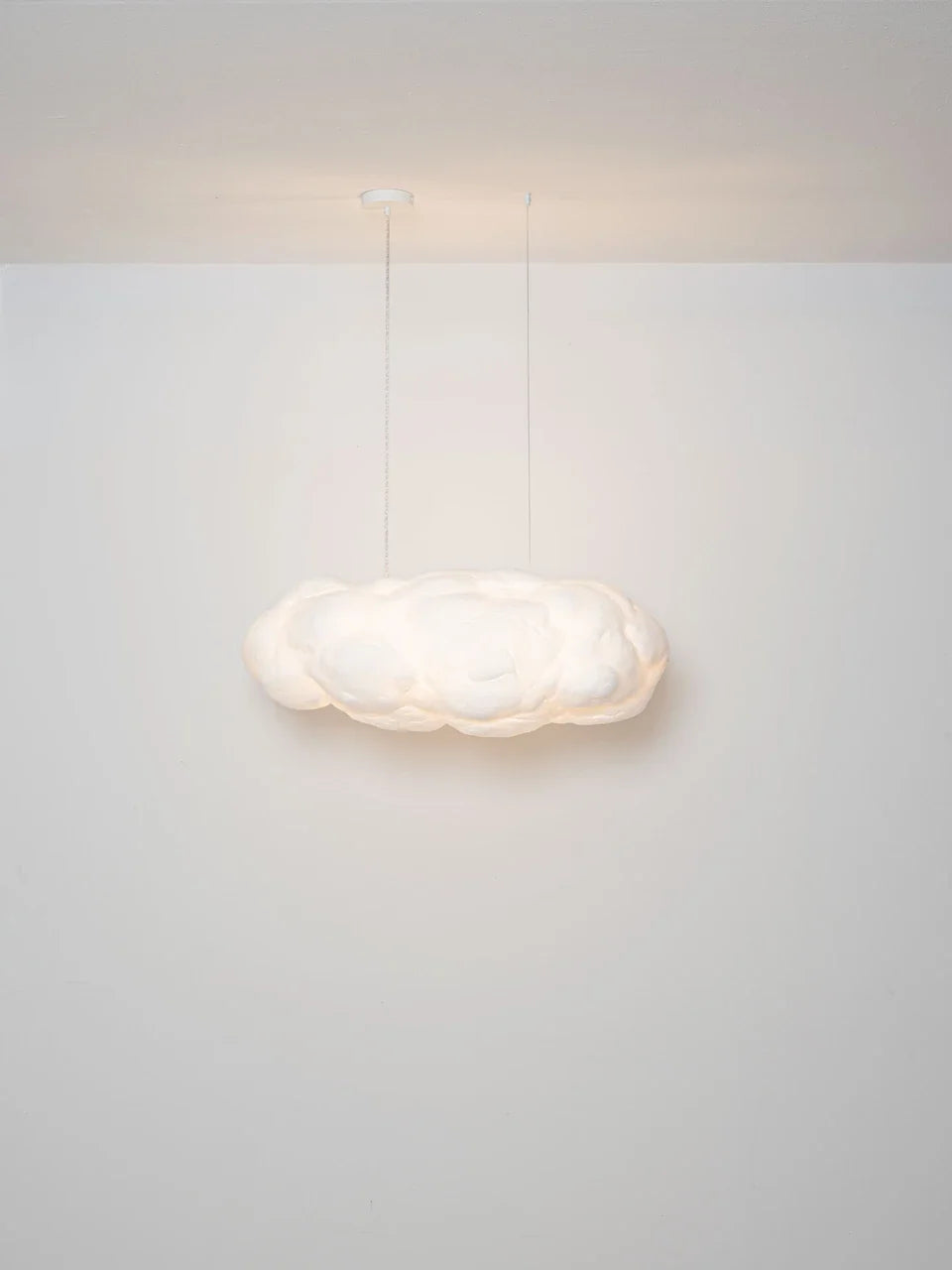 CLOUD 100cm Cotton & Artificial Silk Pendant - ID 15070