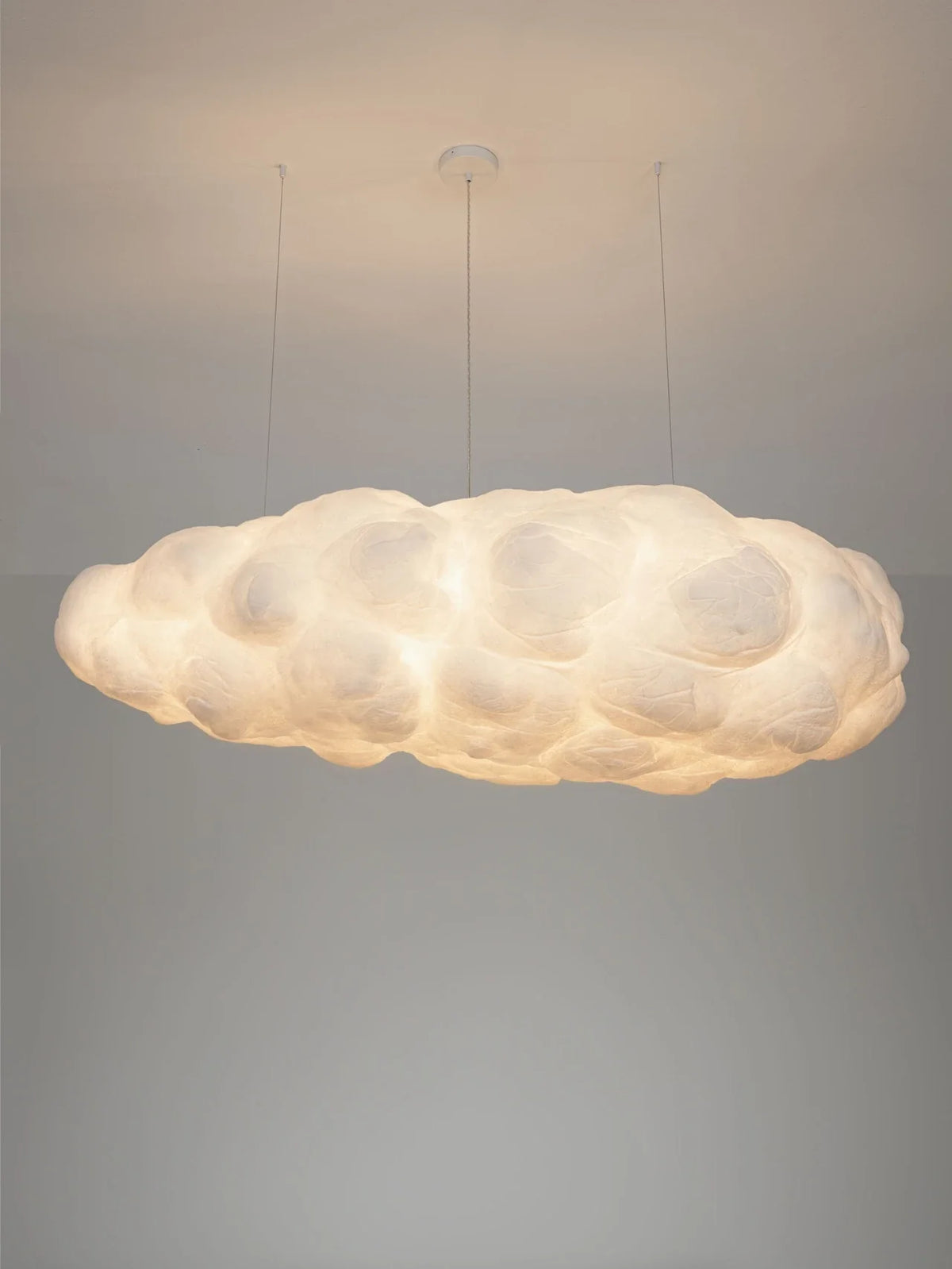 CLOUD 150cm Cotton & Artificial Silk Pendant - ID 15071