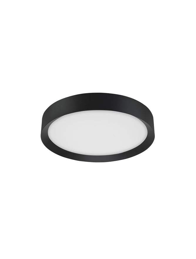 LUT Diffused Sandy Black Aluminium Domed Ceiling Light - ID 10594