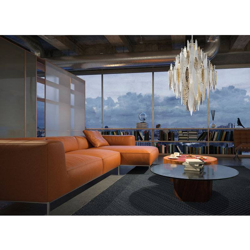 Castlenau Medium Murano Glass Chandelier - ID 8022