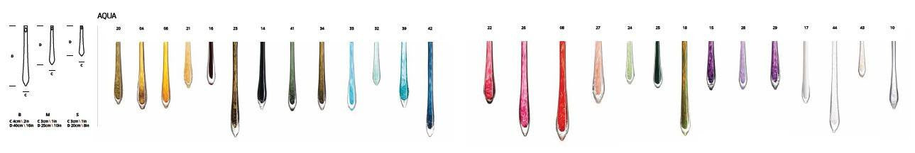 Serip Aqua 8 Lamp Horizontal Organic Bespoke Chandelier - London Lighting - 4
