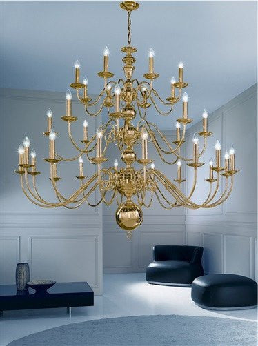 Delft 32 Arm Ceiling Light - London Lighting - 1
