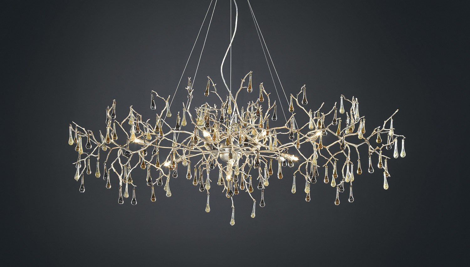 Serip Bijout 12 Lamp Bespoke Chandelier - London Lighting - 1